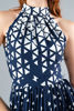 Imagen de Vestido Halter Falda Plisada     (Exclusivo Pagina)