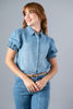 Imagen de Camisera Denim Manga Corta