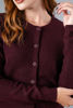 Imagen de Sweater Basico Botones, Cuello Redondo