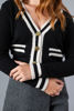 Imagen de Sweater Contraste, Cuello V Botones
