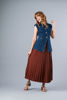 Imagen de Chaleco Denim Con Hombreras