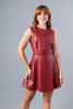 Imagen de Vestido En Cuerina Sin Mangas
