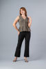 Imagen de Blusa Tejida Estilo Peplum, Cuello V Botones