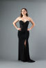 Imagen de Maxi Dress Estilo Corce Straple, Abertura Falda