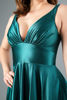 Imagen de Maxi Dress Cuello V Profundo, Abertura Pierna