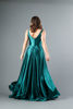 Imagen de Maxi Dress Cuello V Profundo, Abertura Pierna