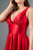 Imagen de Maxi Dress Cuello V Profundo, Abertura Pierna