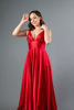 Imagen de Maxi Dress Cuello V Profundo, Abertura Pierna