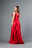 Imagen de Maxi Dress Cuello V Profundo, Abertura Pierna