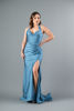 Imagen de Maxi Dress Estilo Halter, Abertura Falda