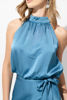 Imagen de Vestido En Satin Cuello Halter