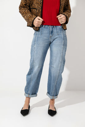 Imagen de Barrel Jeans High Rise