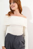 Imagen de Blusa Tejida Manga Larga Off Shoulder