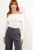 Imagen de Blusa Tejida Manga Larga Off Shoulder