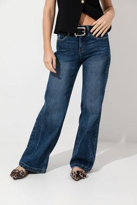 Imagen de High Rise Straight Leg Jeans