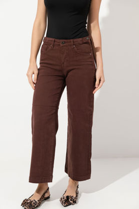 Imagen de High Rise Straight Crop Jeans