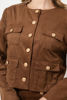 Imagen de Chaqueta Corta En Suede Botones Dorados   ( Exclusiva pagina)