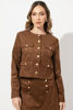 Imagen de Chaqueta Corta En Suede Botones Dorados