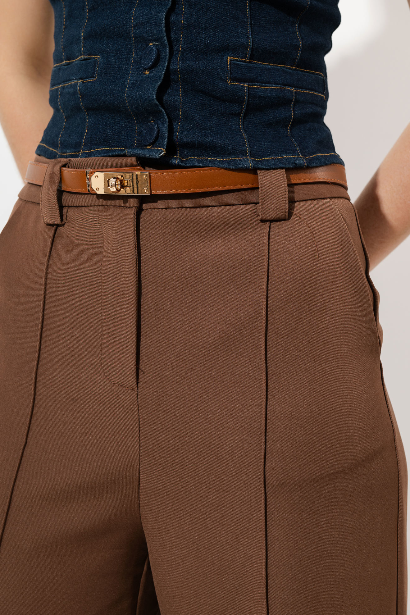 Imagen de Pantalon Pretina Alta, Pierna Recta