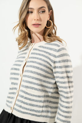 Imagen de Sweater En Rayas Con Botones