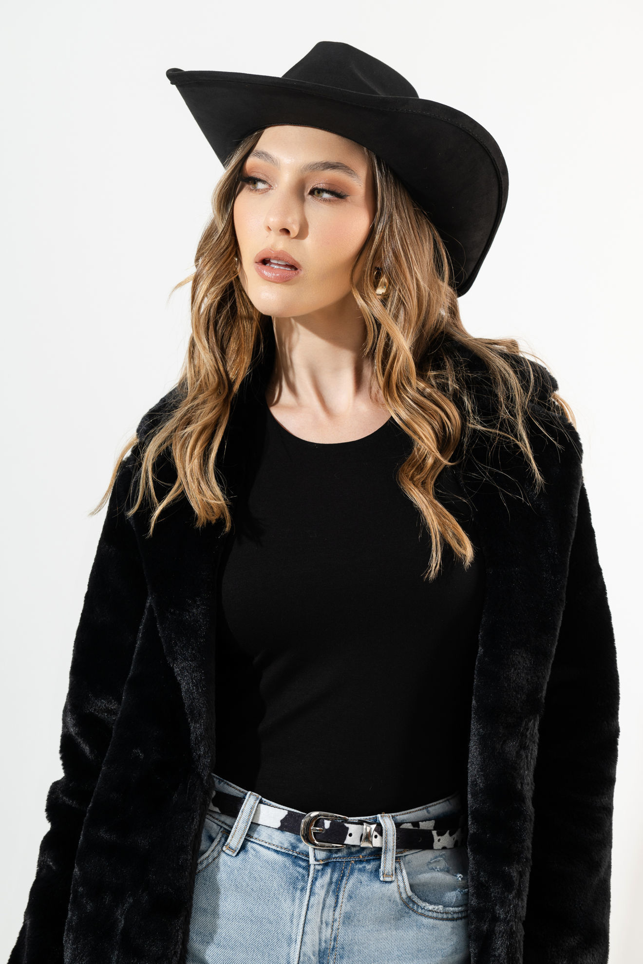 Imagen de Sweater  Fuzzy  Largo