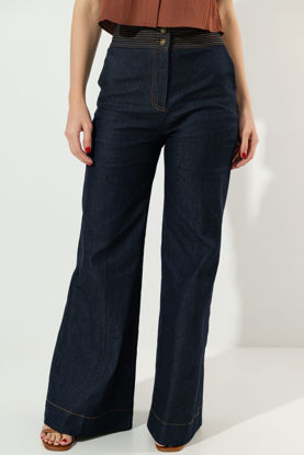 Imagen de Pantalon En Denim Talle Alto, Pierna Recta
