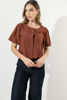 Imagen de Blusa Manga Balloon Cuello Redondo