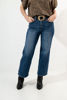 Imagen de High Rise Straight Leg Crop Jeans