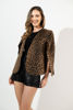 Imagen de Blazer Estilo Capa En Animl Print