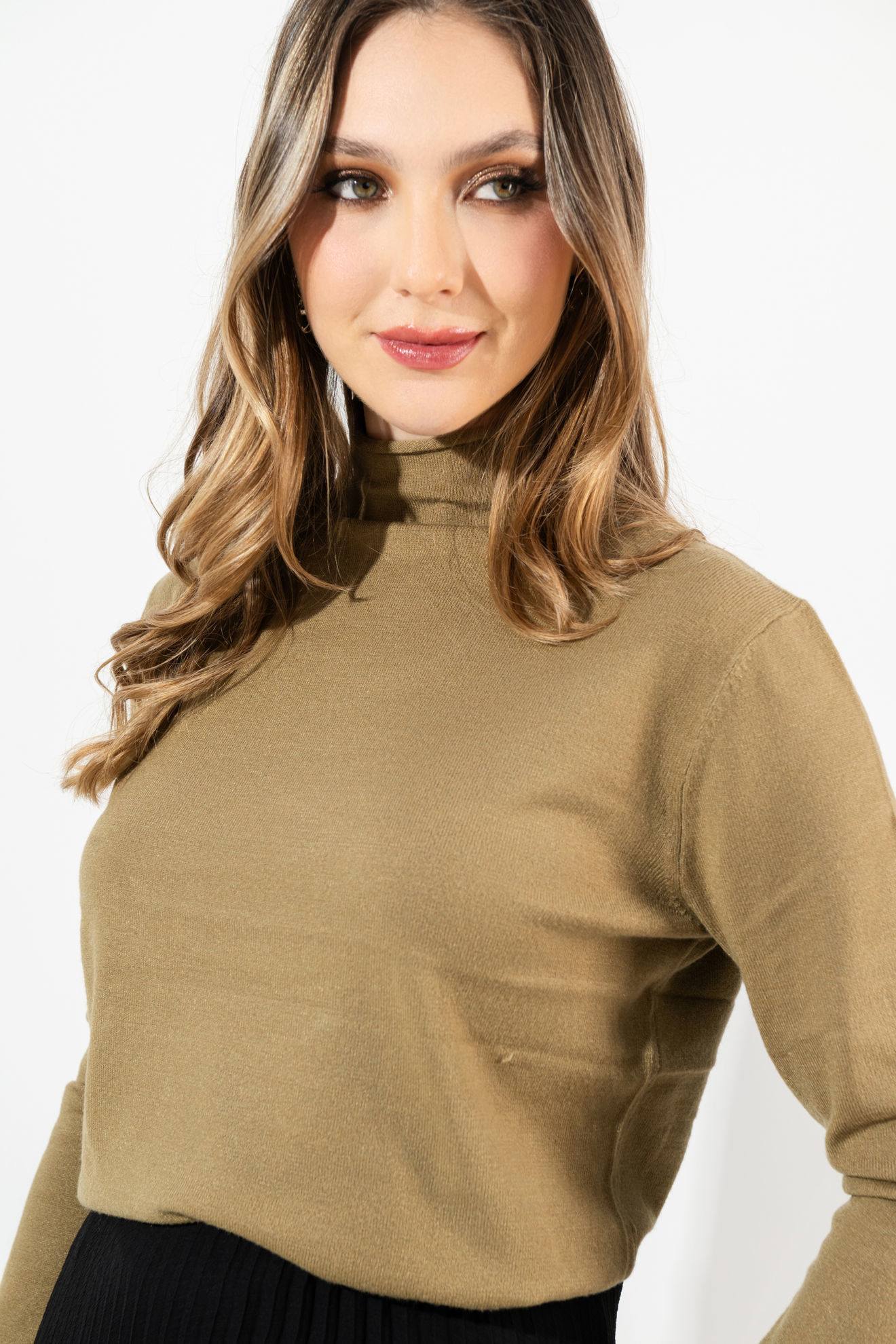 Imagen de Sweater Basico Cuello Alto