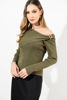 Imagen de Blusa Tejida Manga Larga Off Shoulder