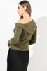 Imagen de Blusa Tejida Manga Larga Off Shoulder