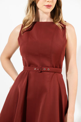 Imagen de Vestido Sin Mangas Con Fajita Ajustable