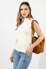 Imagen de Blusa Tejida Sin Mangas Cuello Alto