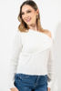 Imagen de Blusa Tejida Manga Larga Off Shoulder