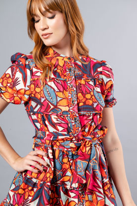 Imagen de Vestido En Rayon Falda Corta