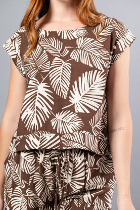 Imagen de Crop Top Print Tropical