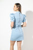 Imagen de Vestido En Denim Cuello Alto