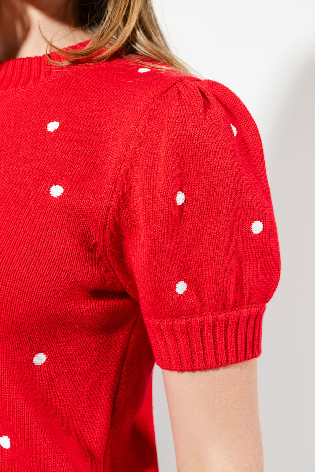 Imagen de Blusa Tejida Print Lunares