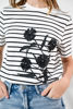 Imagen de T Shirt En Rayas Con Flores