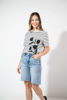 Imagen de T Shirt En Rayas Con Flores