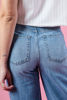 Imagen de High Rise Wide Leg Denim Jeans