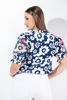 Imagen de Blusa En Rayon Estampado, Mangas Bordadas  (Exclusivo Pagina)