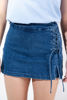 Imagen de Skort En Denim Detalle Ojetes