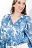 Imagen de Blusa manga larga En Rayon Print Floral.   (Exclusivo Pagina)
