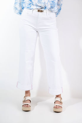 Imagen de High Rise Crop Wide Leg Jeans