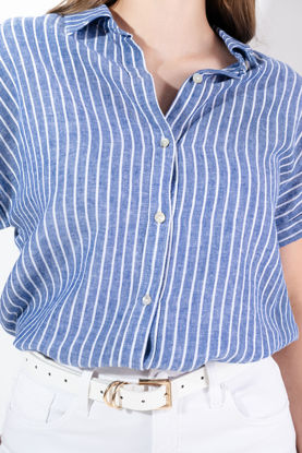 Imagen de Camisera En Rayas Manga Corta