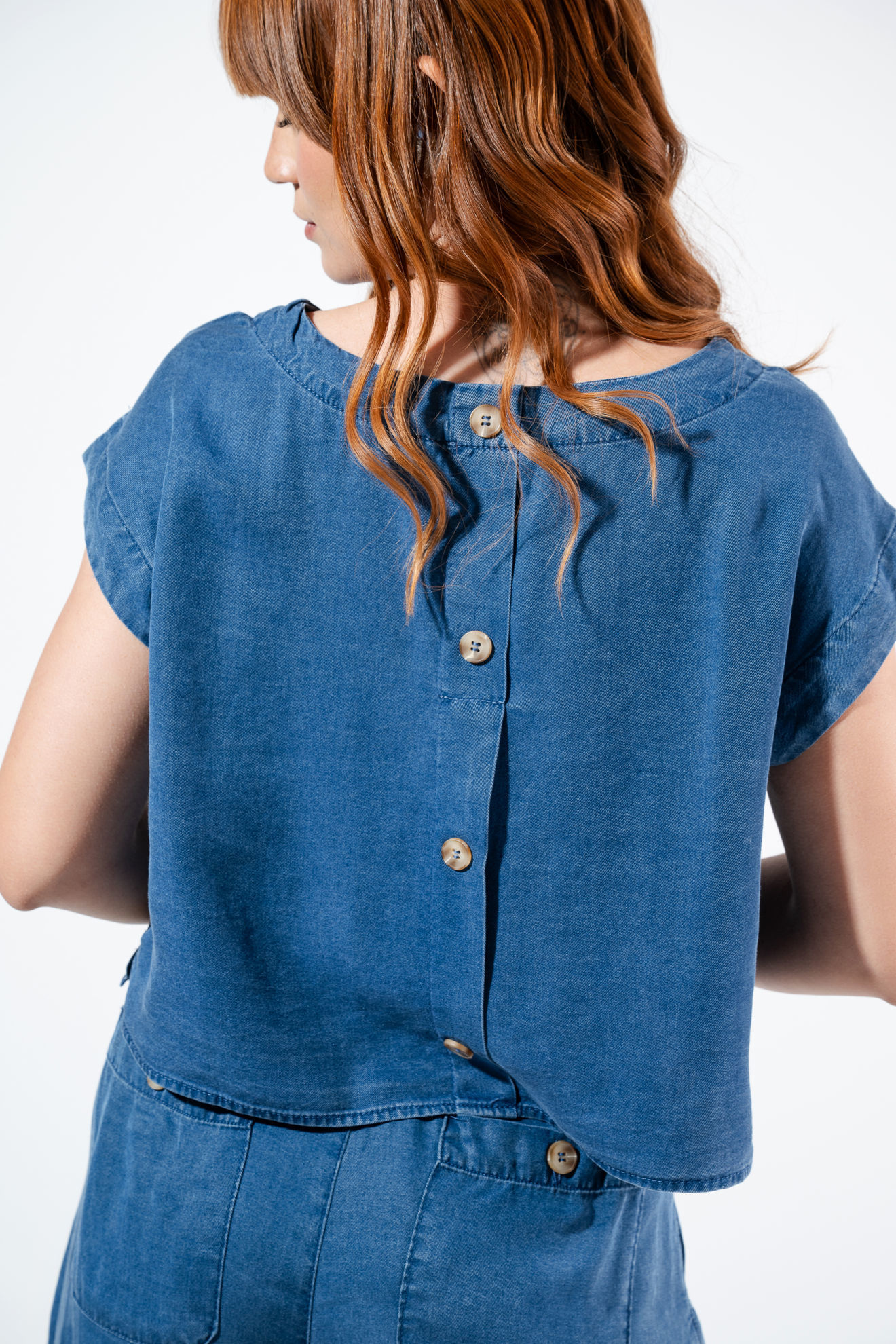 Imagen de Blusa Botones Espalda   (Exclusivo Pagina)