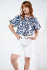 Imagen de Blusa En Rayon Print Floral Manga Corta