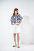 Imagen de Blusa En Rayon Print Floral Manga Corta